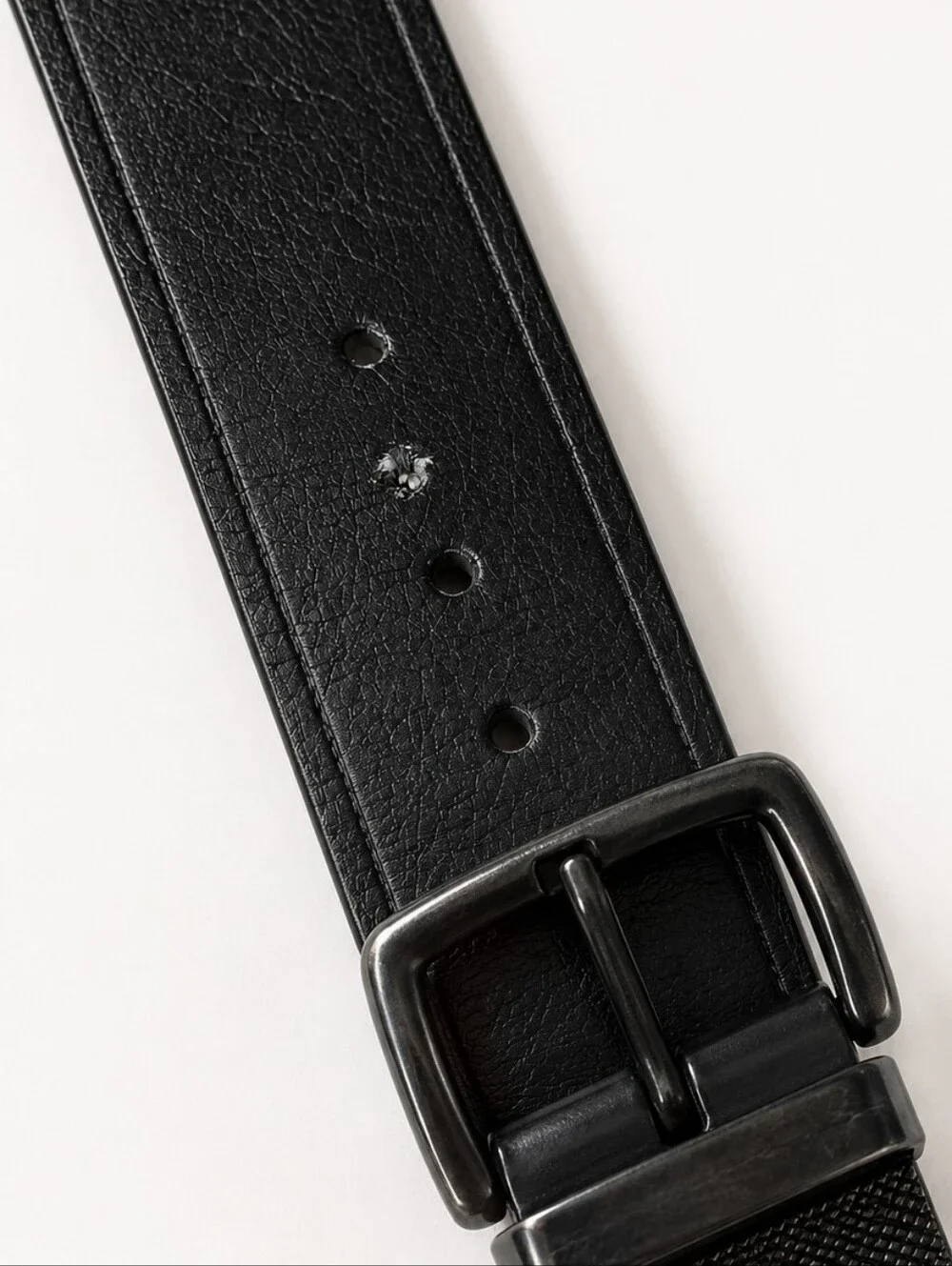 LEVI STRAUSS Black Leather Belt
